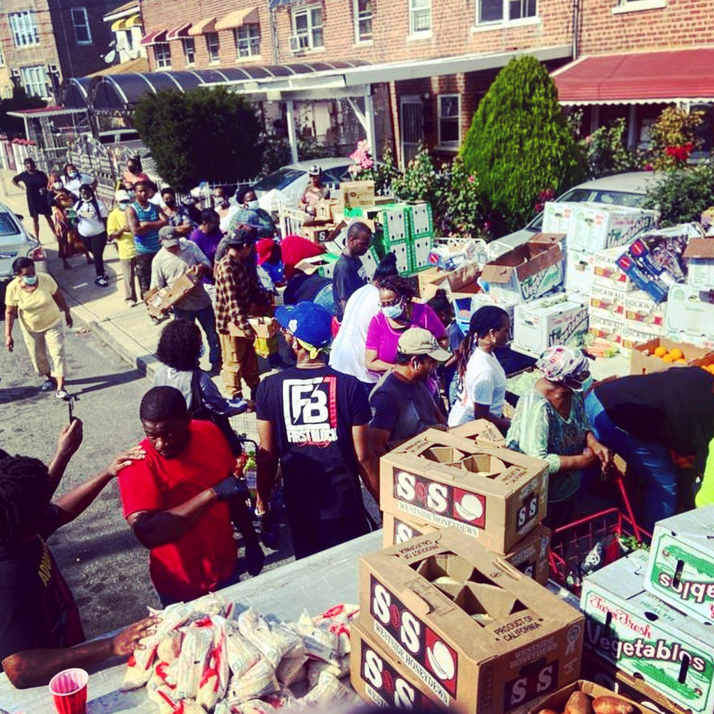 Uplife Members & 1st Block Hosts Community Food Pantry in North East Bronx