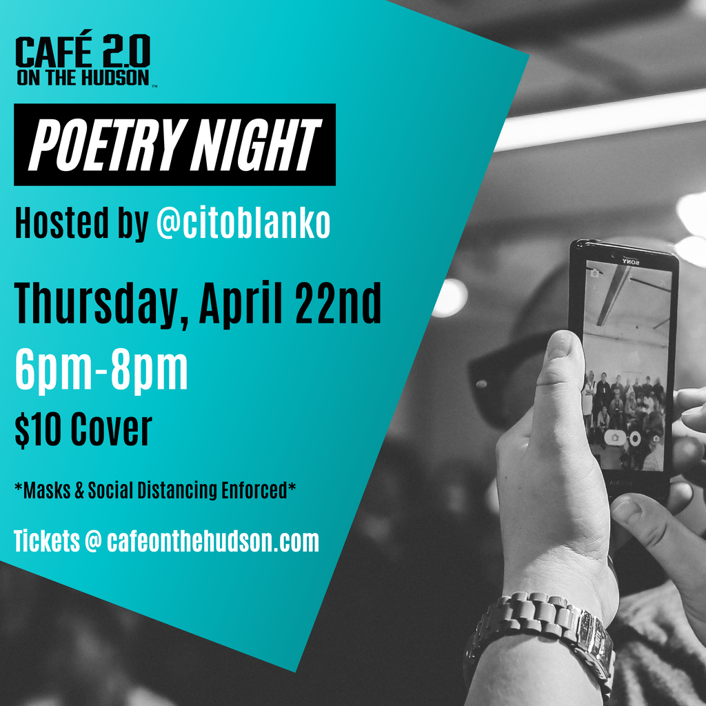 Poetry Night Returns To Cafe 2.0. Hosted by @Citoblanko